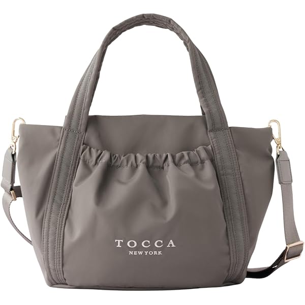 Amazon | [トッカ] BICOLOR RIBBON TOTE トートバッグ 撥水 リボン